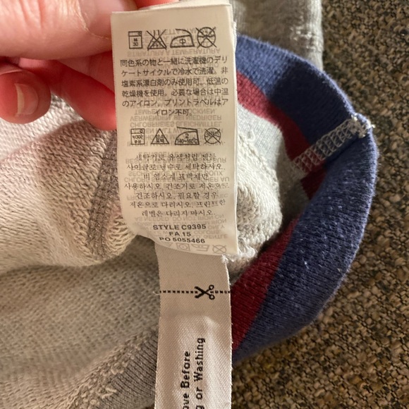 Crewcuts 1/2 Zip Gray Sweatshirt | 3T - Picture 5 of 5